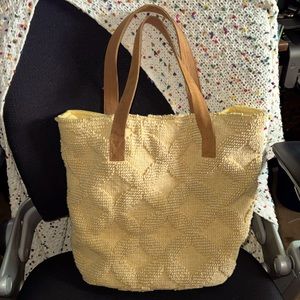 Macrame tote bag